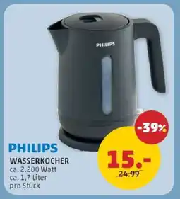 PENNY PHILIPS WASSERKOCHER Angebot
