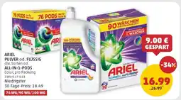 PENNY ARIEL PULVER od. FLÜSSIG Angebot