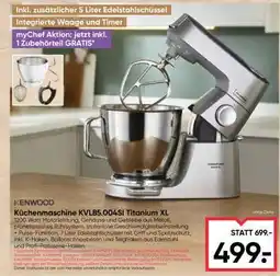 Maximarkt KENWOOD Küchenmaschine KVL85.004SI Titanium XL Angebot