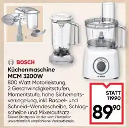 Maximarkt Küchenmaschine MCM 3200W Angebot