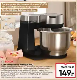 Maximarkt Küchenmaschine MUMS2VM00 Angebot