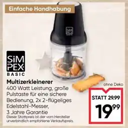 Maximarkt Multizerkleinerer Angebot