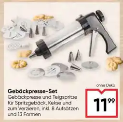 Maximarkt Gebäckpresse-Set Angebot
