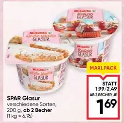 Maximarkt SPAR Glasur Angebot