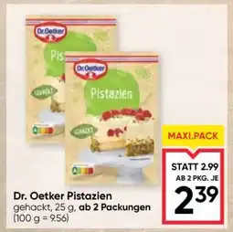 Maximarkt Dr. Oetker Pistazien Angebot