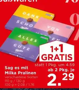Unimarkt Milka Pralinen Angebot