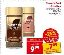 Interspar Nescafé Gold Löskaffee Angebot