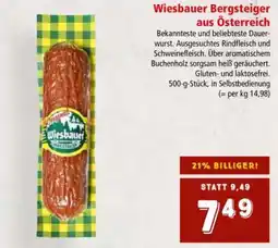 Interspar Wiesbauer Bergsteiger aus Österreich Angebot