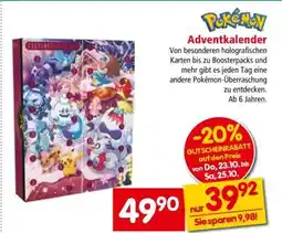 Interspar Pokémon Adventkalender Angebot