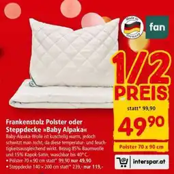 Interspar Polster 70 x 90 cm Angebot