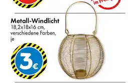 TEDi Metall-Windlicht Angebot