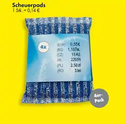 TEDi Scheuerpads Angebot