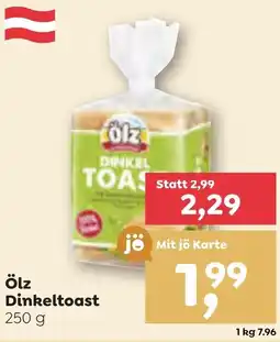 ADEG Ölz Dinkeltoast Angebot
