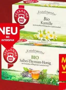 Interspar Teekanne Bio Kräutergarten Angebot