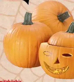 Interspar Halloween Schnitzkürbis Angebot