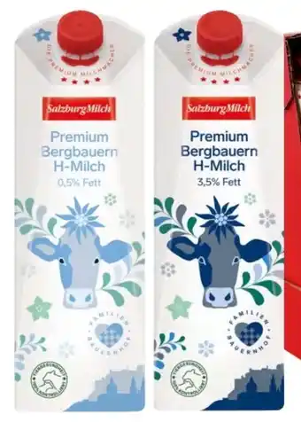 Eurospar Salzburg Milch Premium Bergbauern H-Milch Angebot