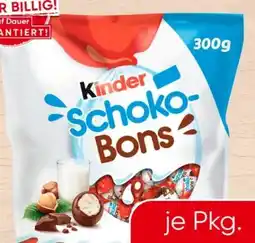 Eurospar Ferrero Kinder Schokobons Angebot