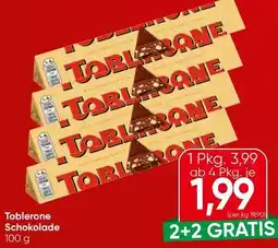 Eurospar Toblerone Schokolade Angebot
