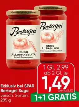 Spar Bertagni Sugo Angebot