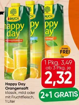 Spar Rauch Happy Day Orangensaft Angebot