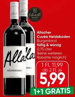 Spar Weingut Allacher Cuvée Heideboden Angebot