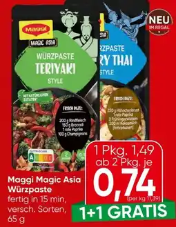 Spar Maggi Magic Asia Würzpaste Teriyaki Style Angebot