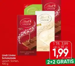 Eurospar Lindt Lindor Tafel Angebot