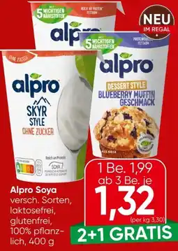 Eurospar Alpro Soya Angebot
