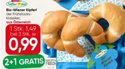 Spar Spar Natur pur Bio-Wiener Kipferl Angebot