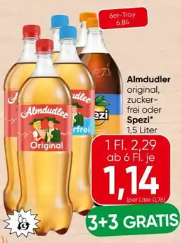 Spar Almdudler Original Angebot