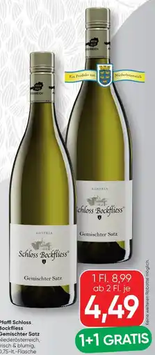 SPAR Gourmet Weingut R&A Pfaffl Schloss Bockfliess Gemischter Satz Angebot