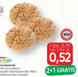 SPAR Gourmet Spar Natur pur Bio-Kornsemmel Angebot
