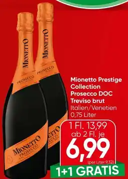 Spar Mionetto Prestige Collection Prosecco Angebot