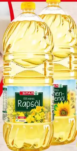 Spar Spar Rapsöl Angebot