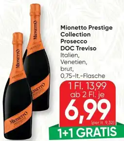 SPAR Gourmet Mionetto Prestige Collection Prosecco Angebot
