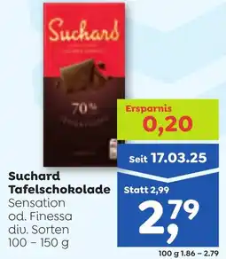 ADEG Suchard Tafelschokolade Angebot