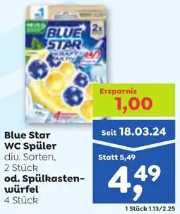 ADEG Blue Star WC Spüler od. Spülkasten- würfel Angebot