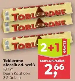 ADEG Toblerone klassik od. weiß Angebot