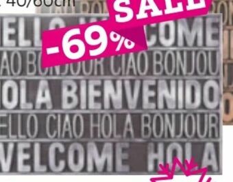 Mömax Fußmatte International Welcome Angebot