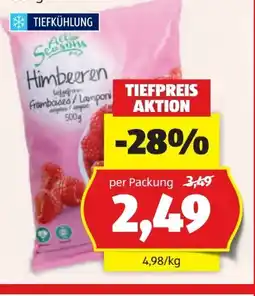 Hofer All Seasons Himbeeren Angebot