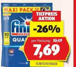 Hofer Finish Geschirrspülcaps Quantum Angebot