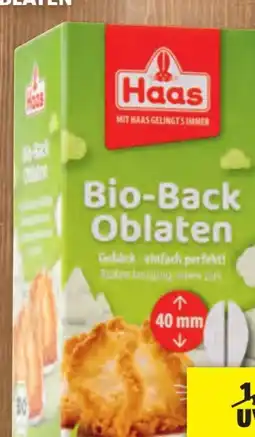 Hofer Haas Bio-Backoblaten Rund Angebot