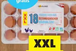Hofer Goldland Eier Angebot
