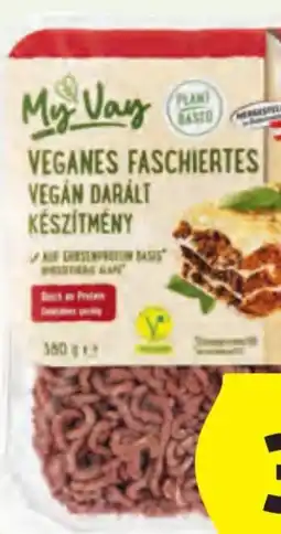 Hofer MyVay Veganes Faschiertes Angebot