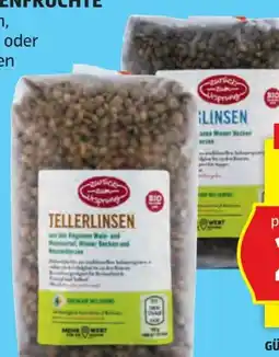 Hofer Zurück zum Ursprung Bio-Hülsenfrüchte Angebot