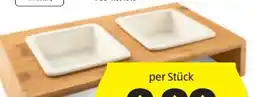 Hofer Romeo & Cachet Bambus Futterstation Angebot