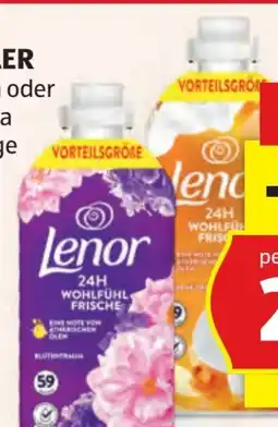 Hofer Lenor Weichspüler Angebot