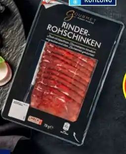 Hofer Gourmet Finest Cuisine Rinder Rohschinken Angebot