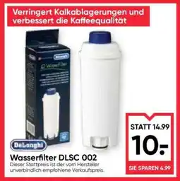 Maximarkt Wasserfilter DLSC 002 Angebot