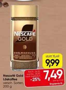 Spar Nescafe Gold Angebot